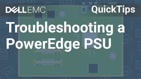 dell poweredge troubleshooting